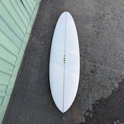 6'5" Twin Fin ANVIL Mid Length Surfboard Similar to CI Mid Twin New