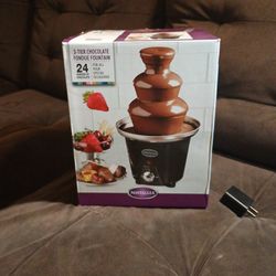 3 Tier Chocolate Fondue Fountain 