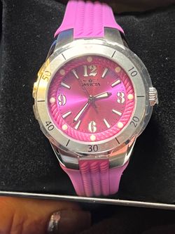 Womens pink/purple  invicta watch