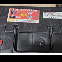 Group-24, new battery for car, 1-year warranty