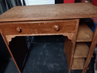 Vintage student desk