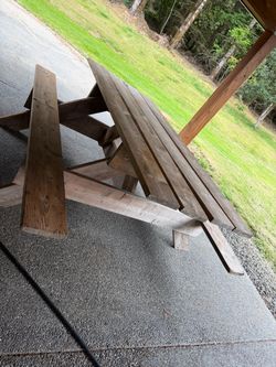 Patio picnic table