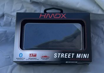 NWT HMDX HX-P203GY Street Mini Portable Bluetooth Speaker