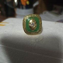 Size 12 Greenbay Packers Championship Ring Stainless Steel