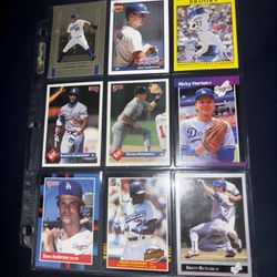 Dodgers Baseball Cards 