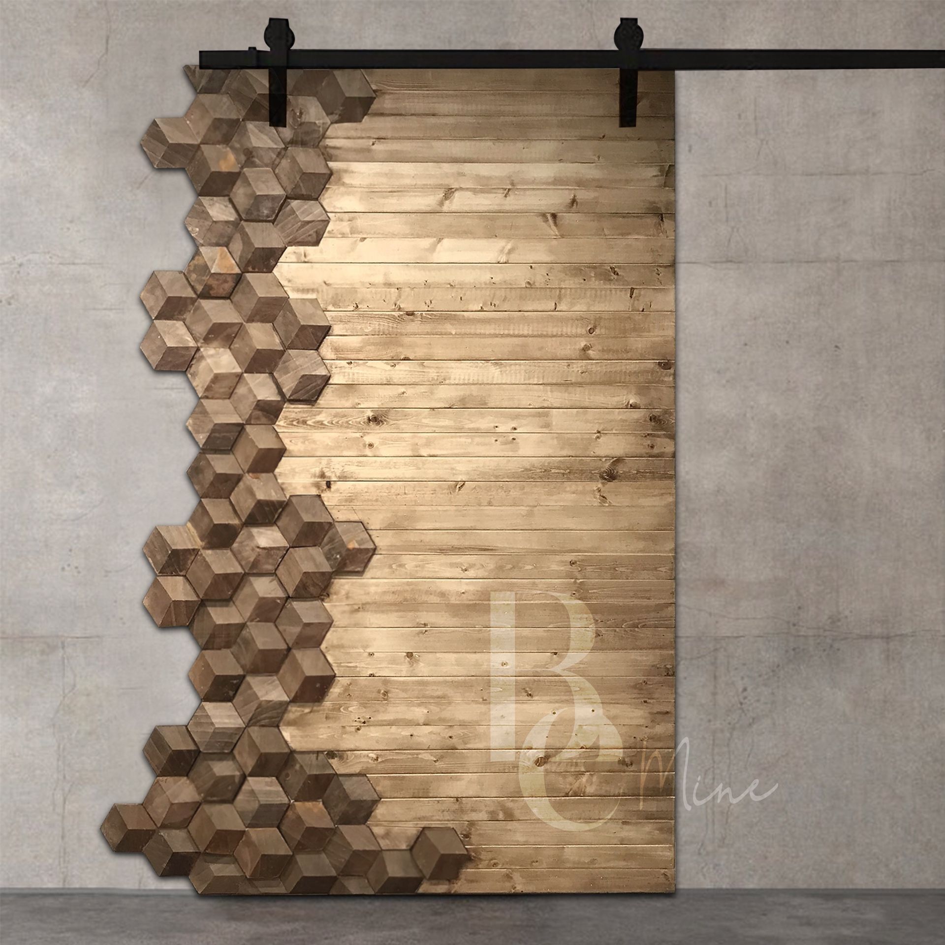 Custom sliding door