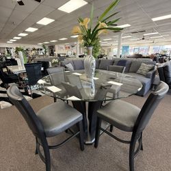 5 PC DINING TABLE SET 