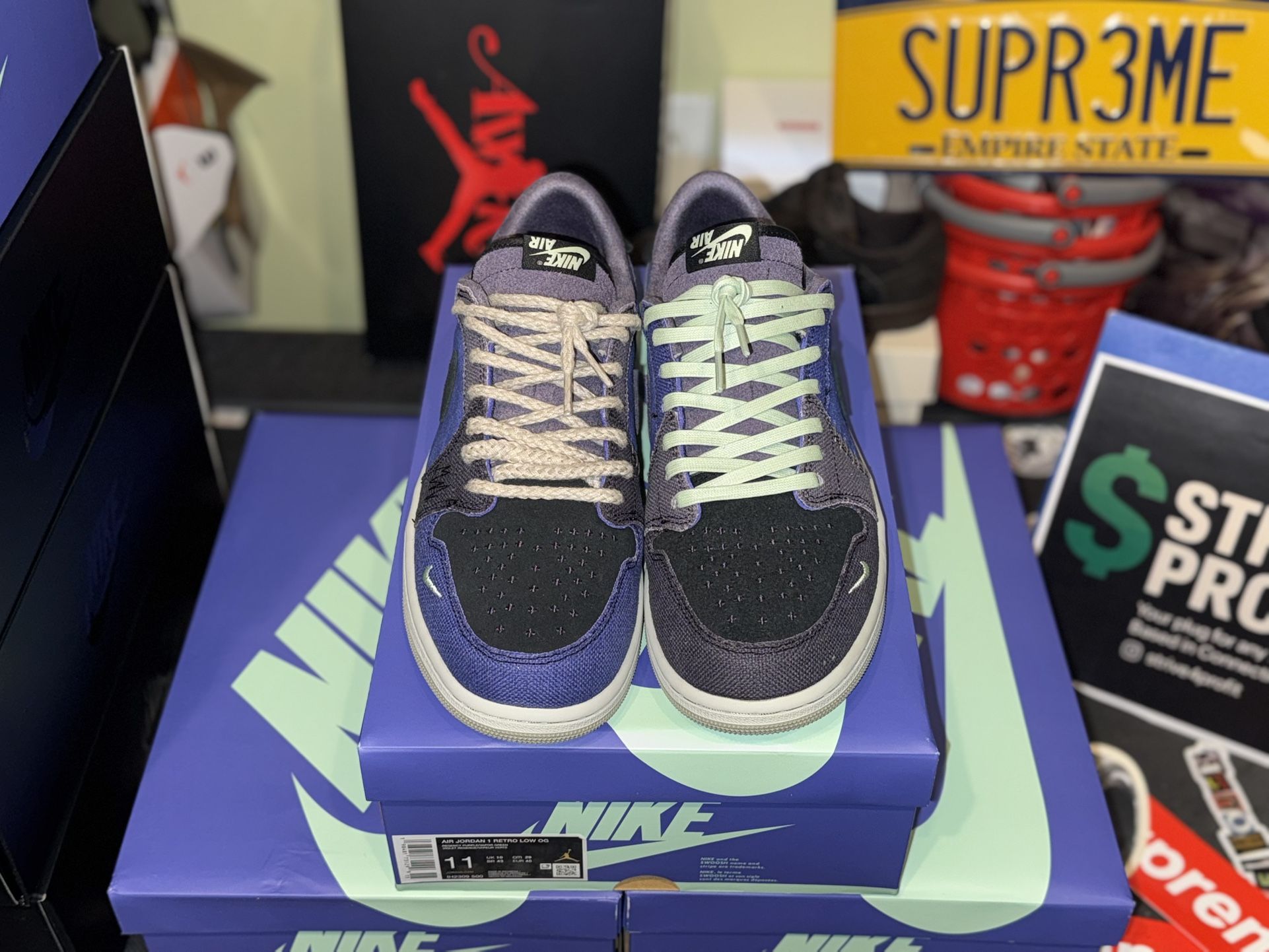 Zion Williamson x Air Jordan 1 Low OG “Voodoo Alternate” 👻 Multiple Sizes 👻