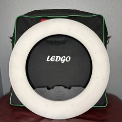 Ledgo LG-R320C 12" BiColor Flood LED Ring Light w Carrying Case*No Power Supply*
