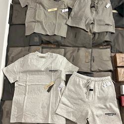 Essentials shirts/shorts