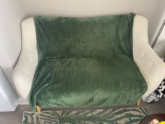 Small white couch