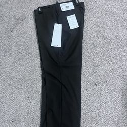 Grey Calvin Klein Men's Slim-Fit Performance Dress Pants