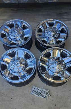 18" Ram 2500 Steel Chrome OEM rims