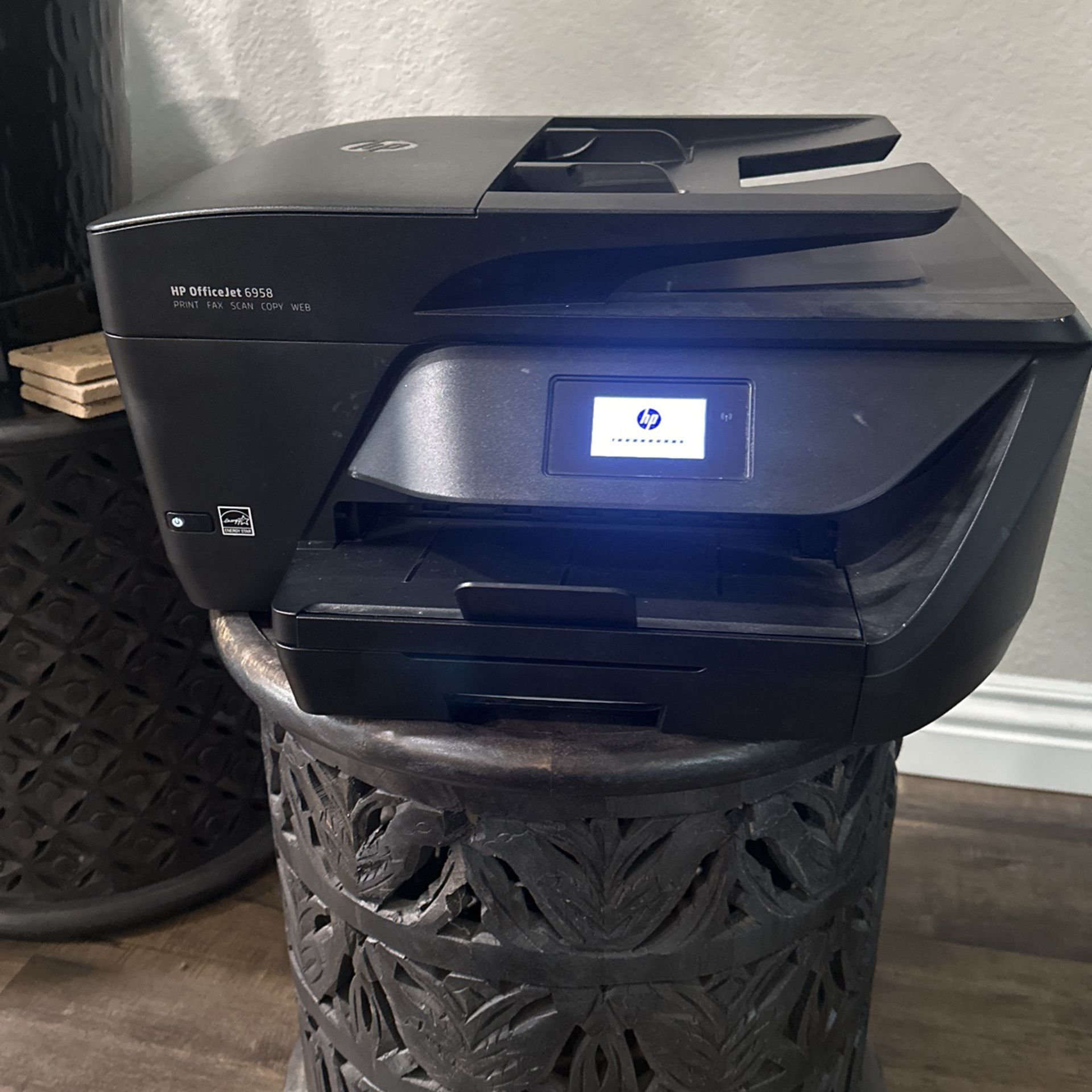 HP printer fax scanner