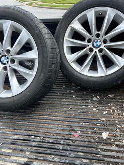 4 BMW tires and rims
