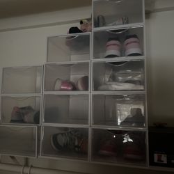 Plastic Shoe Boxes