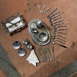 Vintage/Antique Miniature Tea Party Set