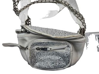 Steven Madden None Found White Purse / Handbag
