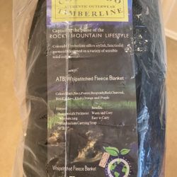 New In Bag Whipstitched Fleece Blanket