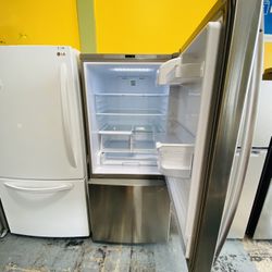 Refrigerator Bottom Freezer Kenmore Elite No Credit Needed
