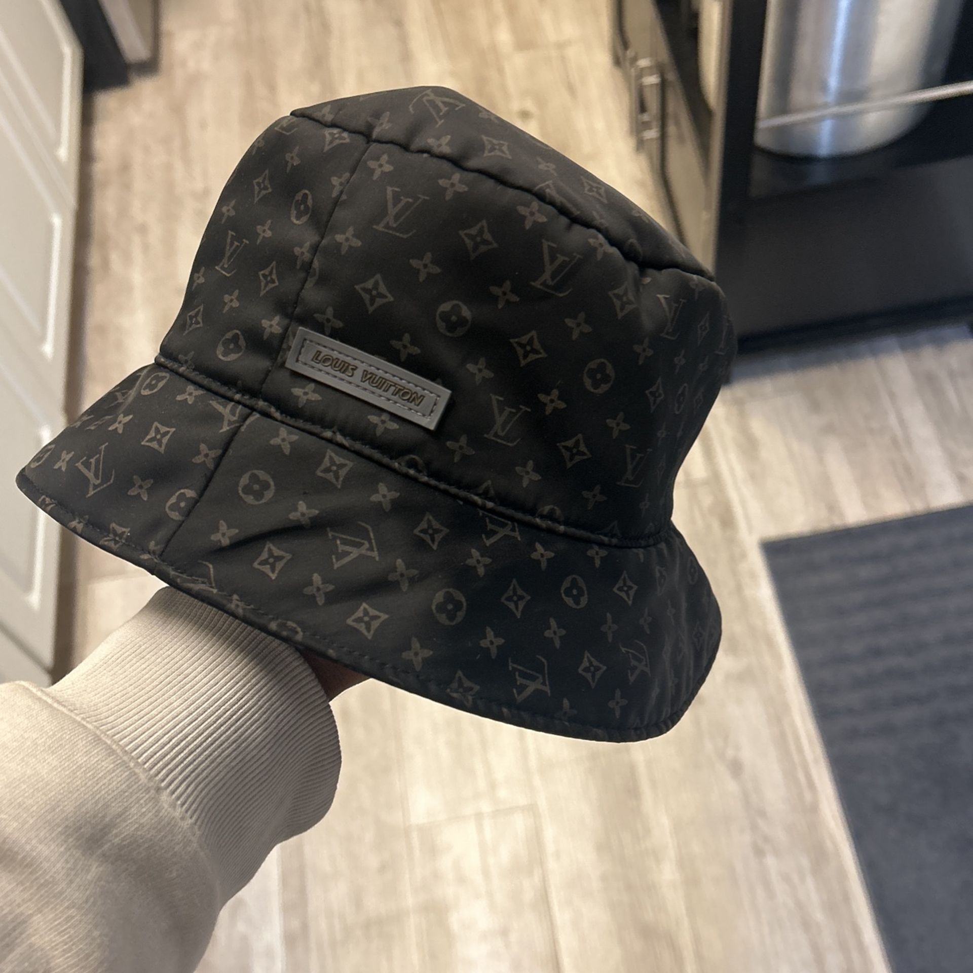 Lv Bucket Louis Vuitton Monogram Hat Black Louis Vuitton Bucket
