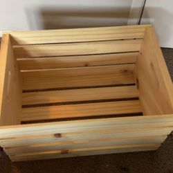 Wood Basket 