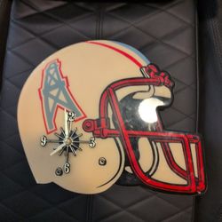 Vintage Houston Oilers Clock