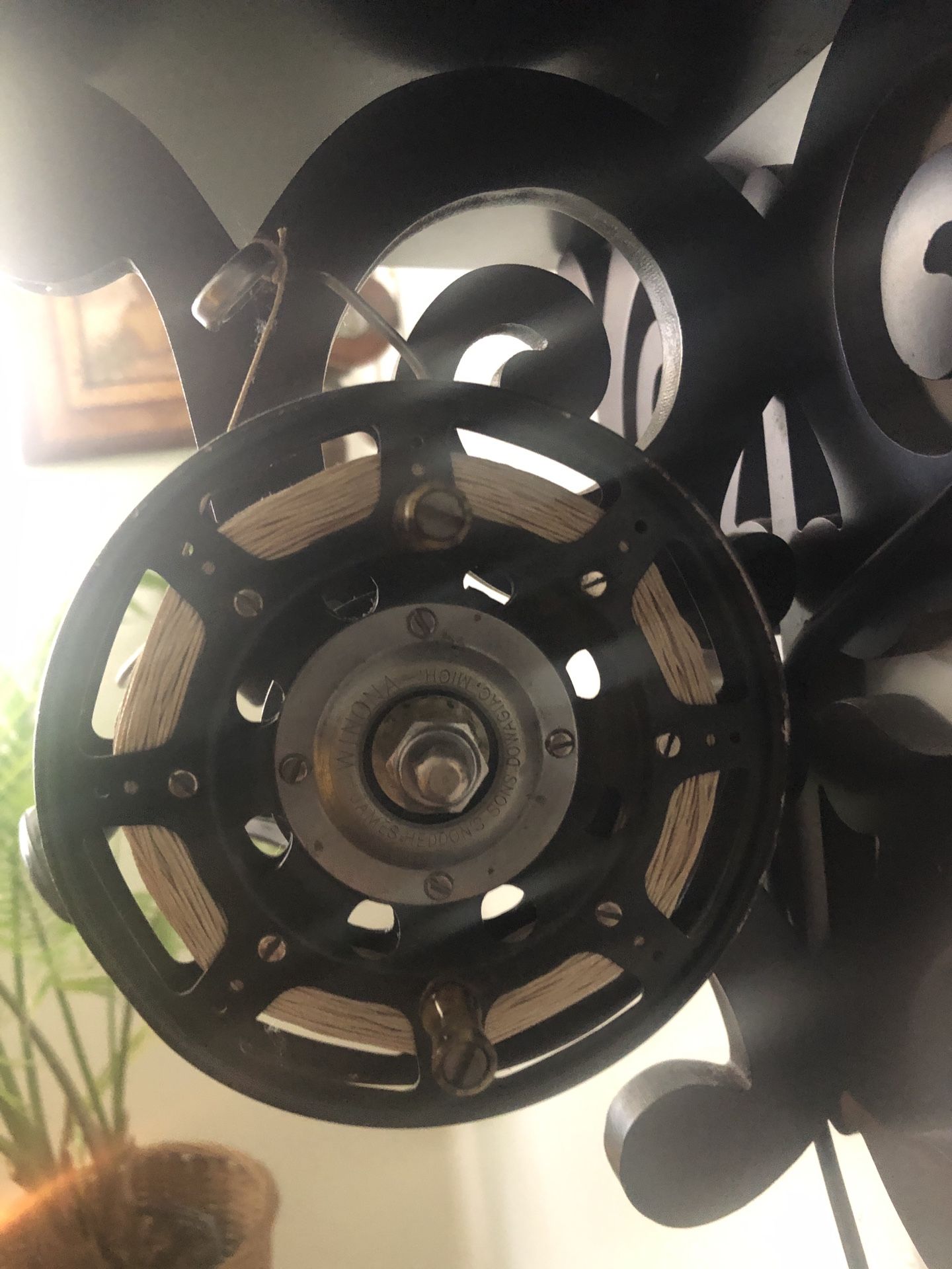 Vintage Heddon & sons fly reel -Winona
