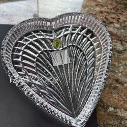 Waterford Crystal Heart Shaped Dish