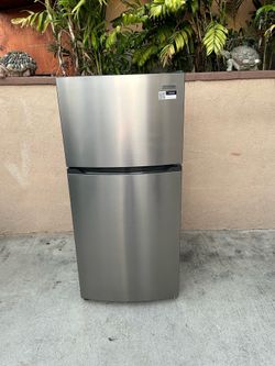 Frigidaire Fridge Silver 14cu ft 28x30x60🛑👍3 MONTHS WARRANTY