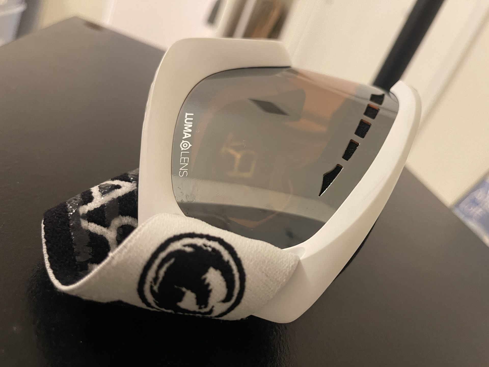 Dragon, Luma Lens, White Ski/Snowboard Goggles