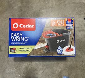 O-Cedar Easy Wring Microfiber Spin Mop System with 10 free Enzyme PACS