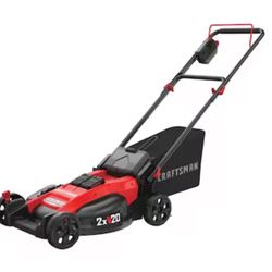 CRAFTSMAN V20 20-volt Max 20-in Cordless Push Lawn Mower 5 Ah (2 Batteries and Charger Included)