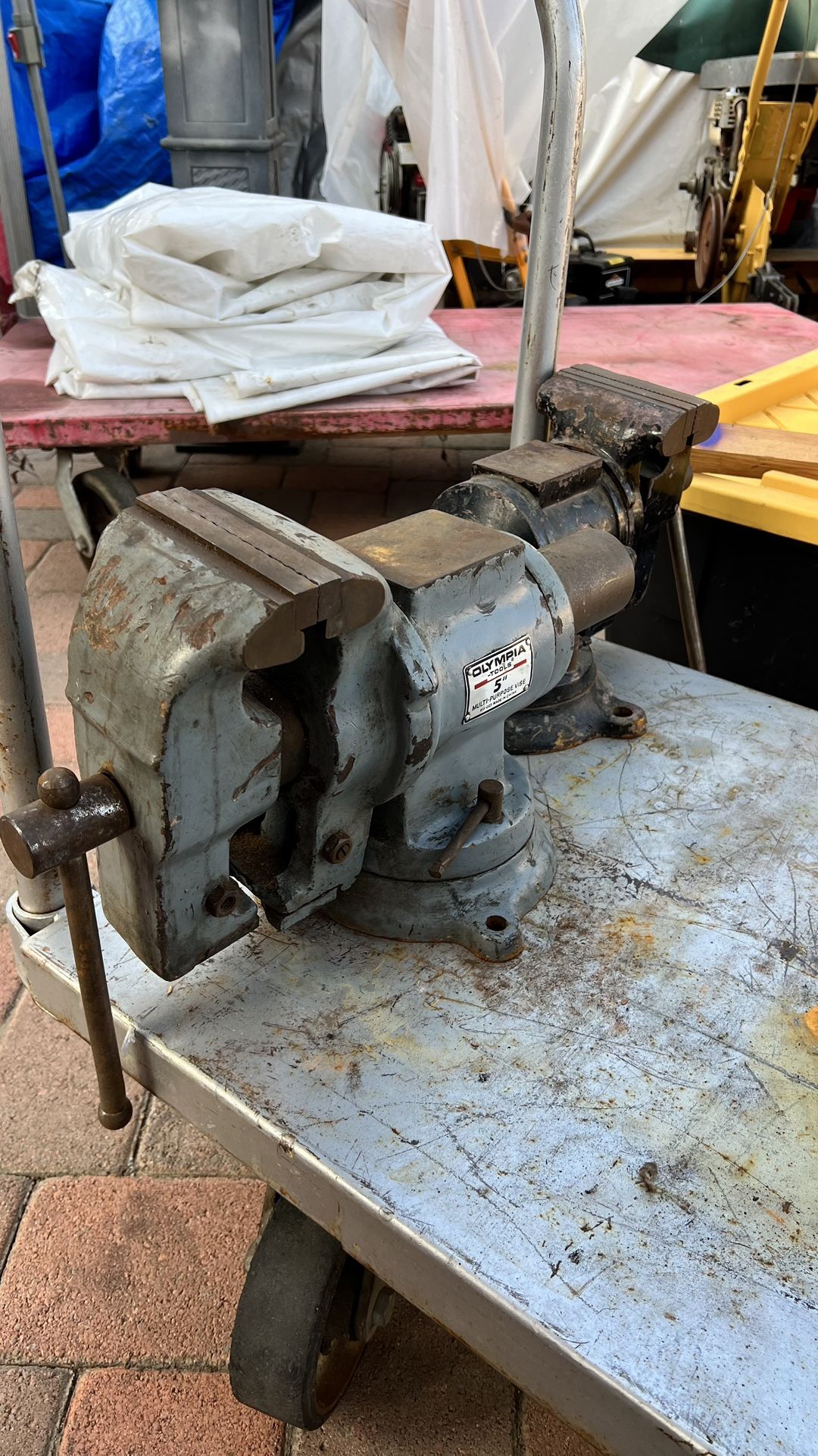 Olimpia Vise 5” Jaw Width