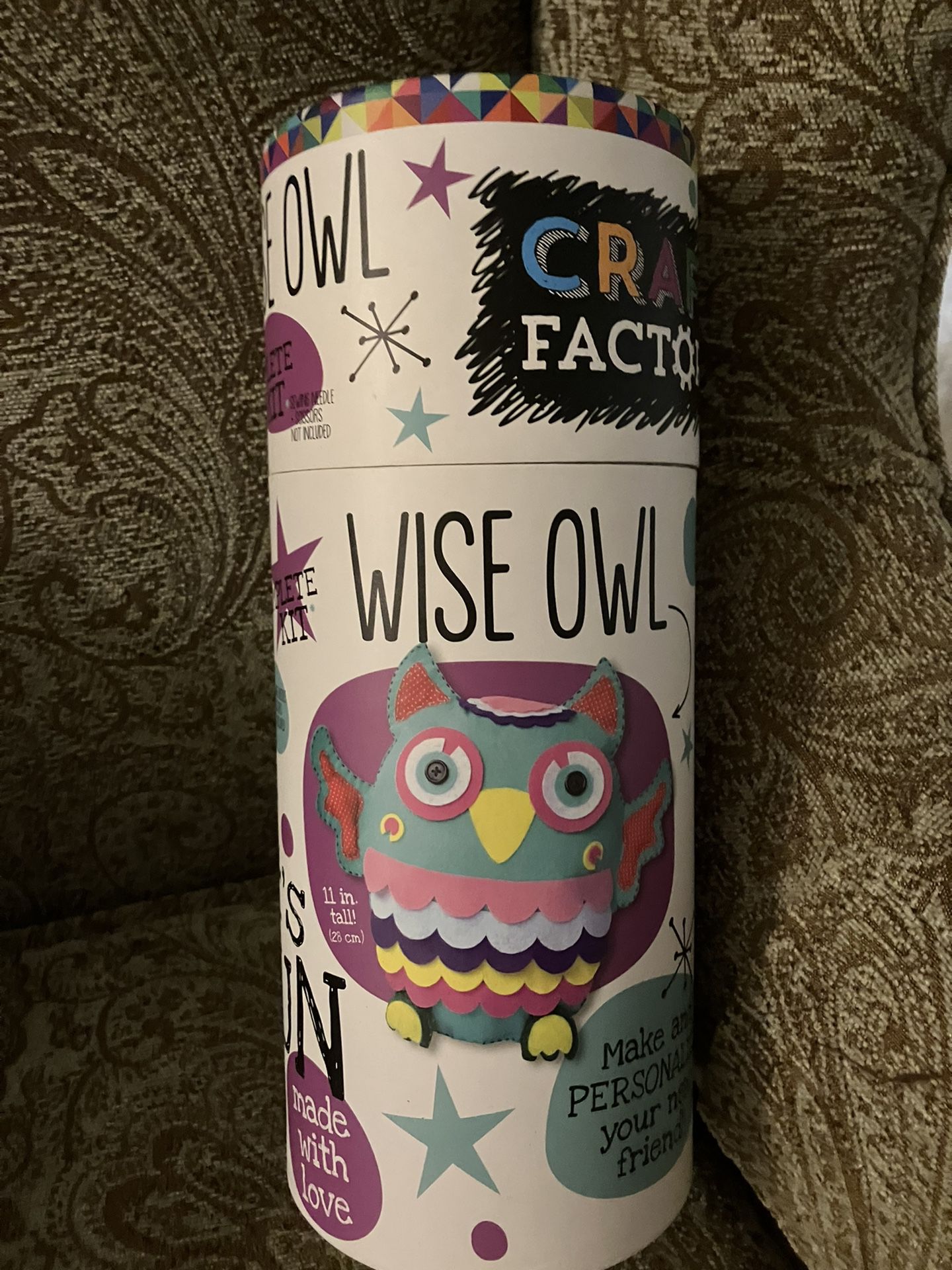 Wise Owl Craft Toy Gift 