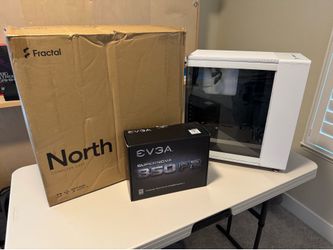 Fractal North Computer Case with pre-wired EVGA PSU