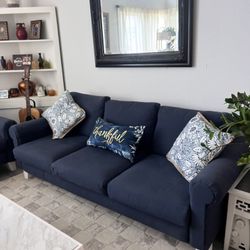 Free Couches And Single Seater Sofas With Pillows