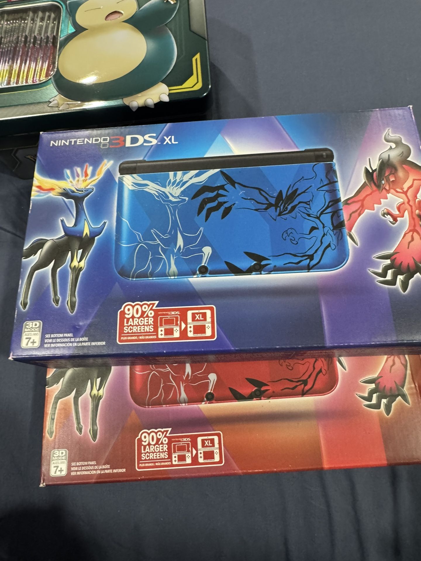 Nintendo 3DS XL Pokemon XY Red/blue