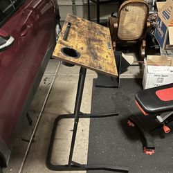 Standing Desk Rustic Modern Like New 