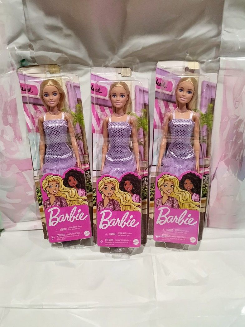 Barbies New Mattel X3