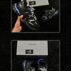 Balenciaga Track Led White And Black 