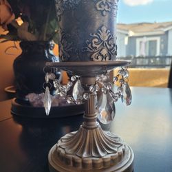 Crystal Candle Holder