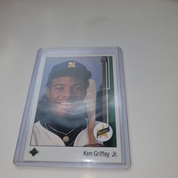 Beautiful 1989 Upper DECK KEN GRIFFEY JR ROOKIE CARD 