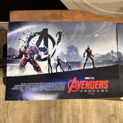 Avengers Endgame IMAX Poster