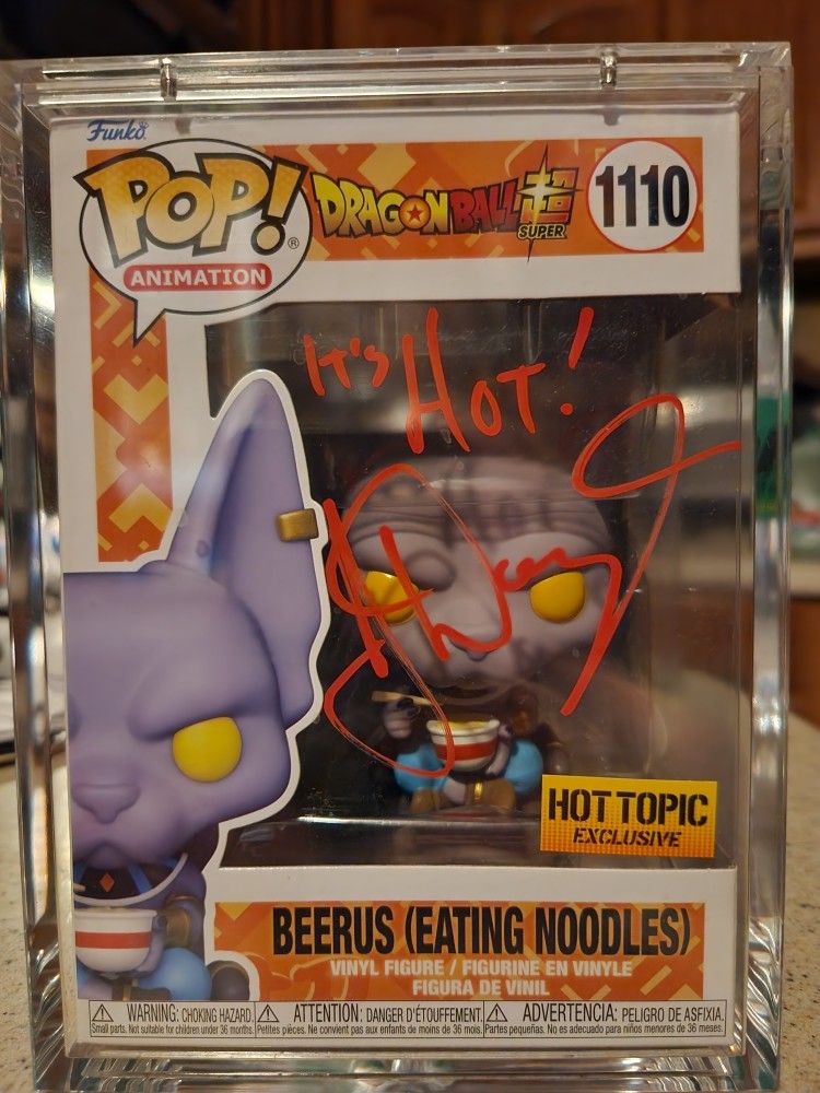 Funko DBZ Exclusive Auto With JSA