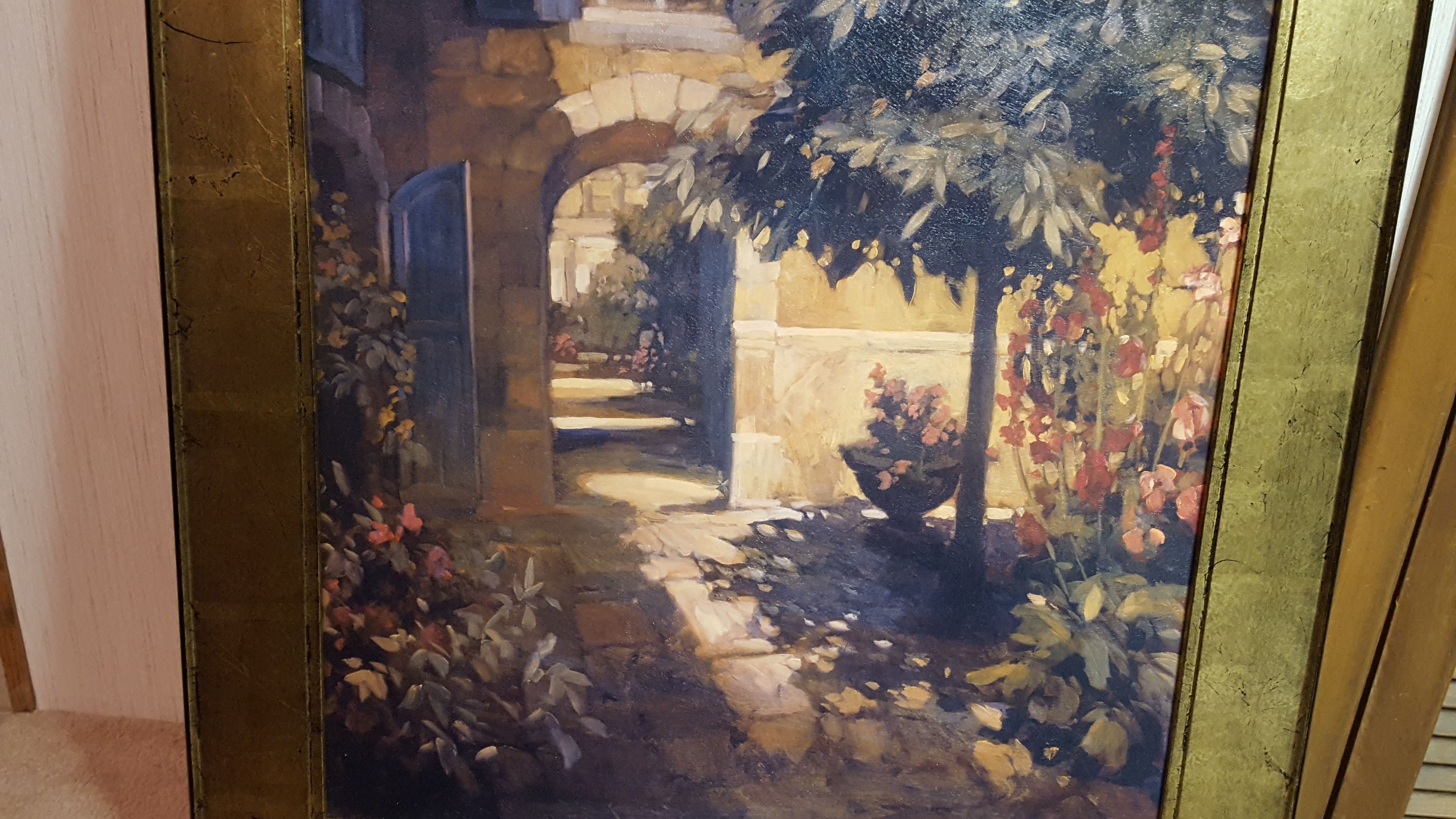 Painting courtyard