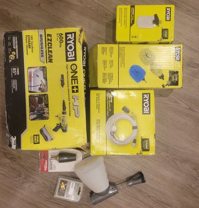 Brand new Ryobi water pressure package 