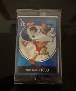 Dodgers One Piece Luffy 2026