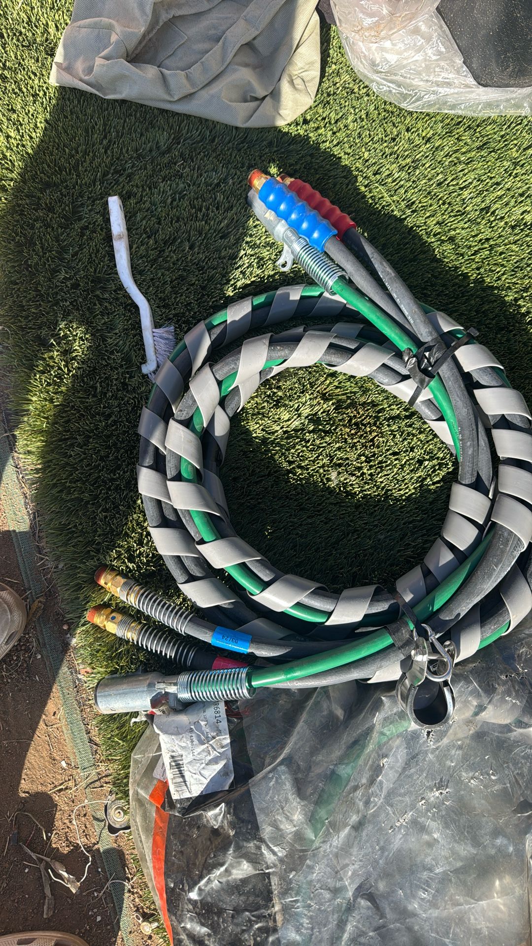 Air Electric Hoses For Your Trucks 150 I Got Out I Got Three Of Them 150 For All Three Of Them Brand New