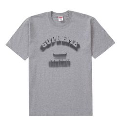 Supreme Shadow Tee Grey Small $100